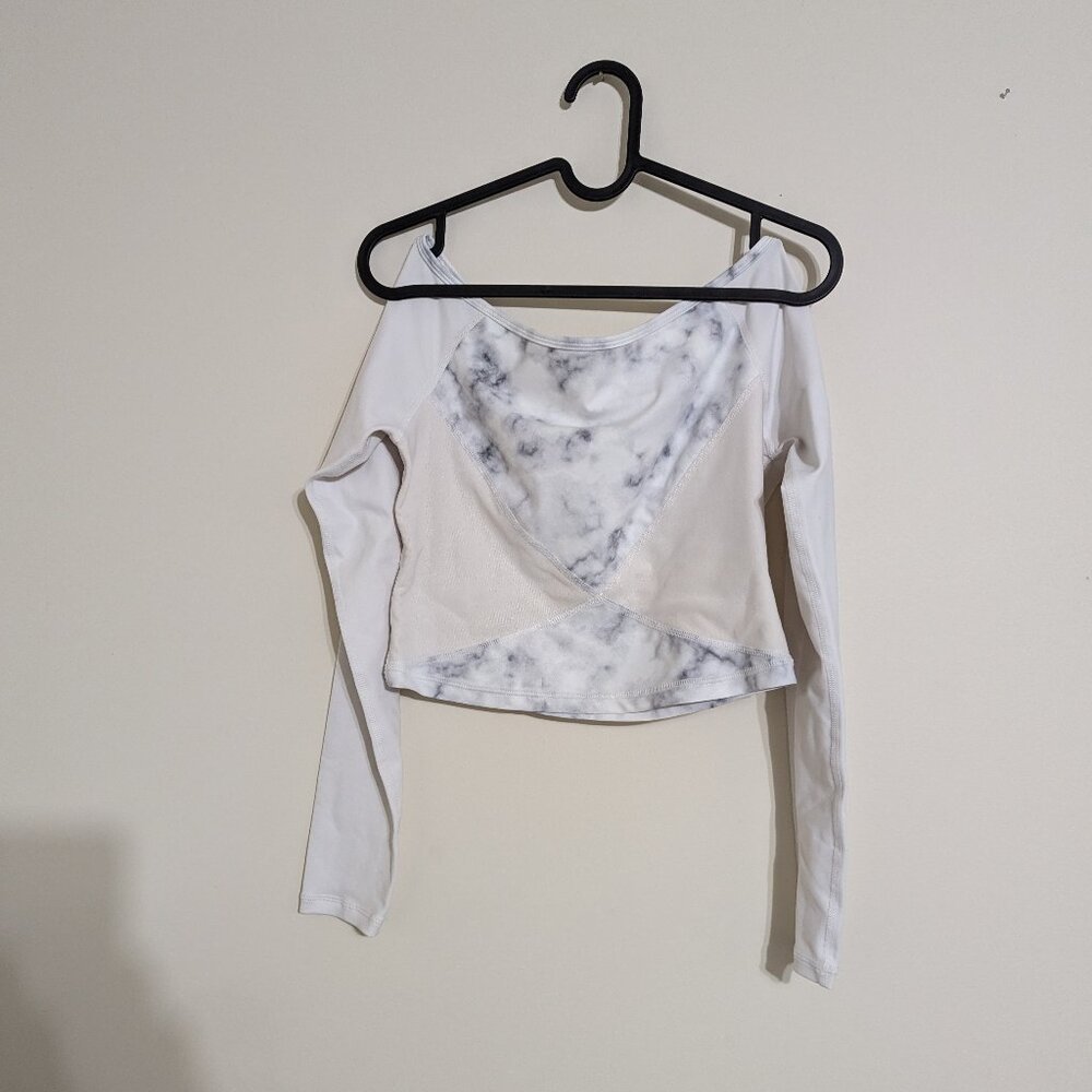 Buff Bunny Long Sleeve Crop Top